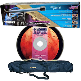 Konustart 900 (EQ1) telescope starter kit with RA and focus motors